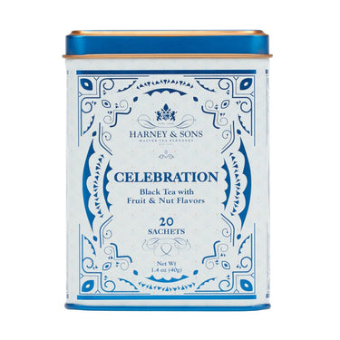 Harney & Sons CELEBRATION Tea 20 ct Sachet TIn